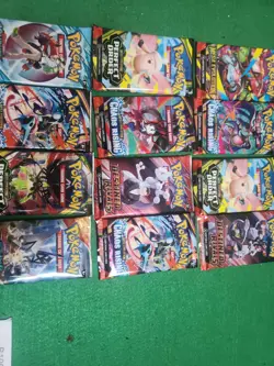 Pokemon TCG Booster Pack Lot (12) New & Sealed Ready to Ship In Hand - Image 2