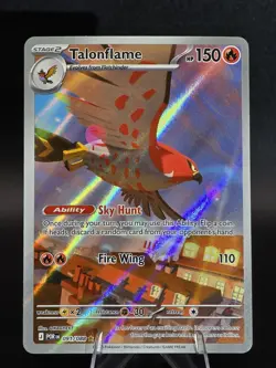 Talonflame 091/088 Illustration Rare Holo ME03: Perfect Order (POR) Pokemon TCG - Image 1