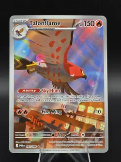 Talonflame 091/088 Illustration Rare Holo ME03: Perfect Order (POR) Pokemon TCG - Image 3