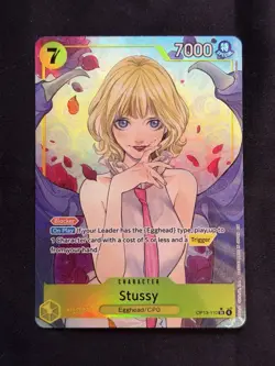 One Piece - Stussy (Alternate Art) OP13-110 Carrying On His Will Foil - Image 1
