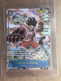 One Piece TCG Monkey.D.Luffy OP11-118 Manga Alternative Art - Image 1
