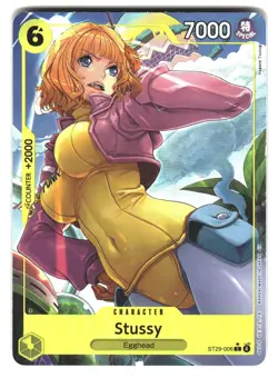 Stussy (Full Art) ST29-006 Common Starter Deck 29: Egghead One Piece Near Mint - Image 1