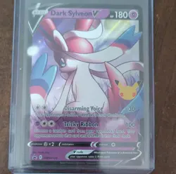 Pokemon Dark Sylveon V SWSH134 Sword & Shield Promo Holo 180 HP English Card - Image 1