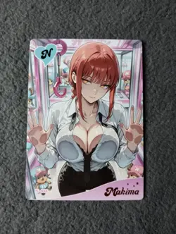 MAKIMA N33 GENKI PARADE 3 Goddess Story WAIFU ANIME CARD - Image 1