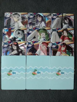 ZR Full set 9/9 Femme fatale 2 Goddess Story WAIFU ANIME CARD - Image 1