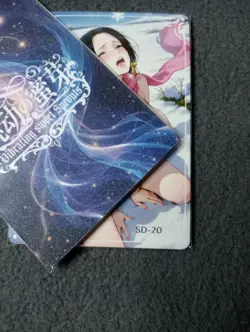 SD20 BOAHANCOCK ONE PIECE VIBRATING SWEET SPROUTS Goddess Story WAIFU ANIME CARD - Image 2