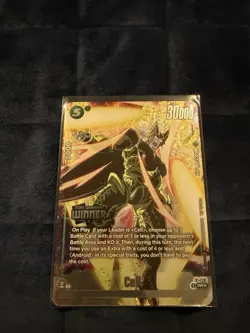 Bandai DBS Card Game Cell FP-065 Store Tournament Winner PR Foil EN 30000 - Image 1