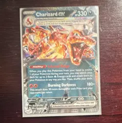 Pokemon TCG Charizard ex 006/165 SV 151 Double Rare Holo - Image 1