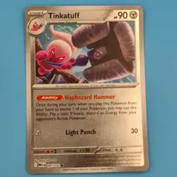 TINKATUFF 097/132 COMMON MEGA EVOLUTION POKEMON REVERSE HOLO NM/M - Image 1