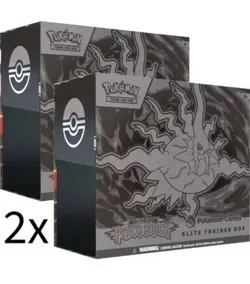 Pokemon Center Pitch Black 2X Elite Trainer Box PC ETB PREORDER PRESALE - Image 1