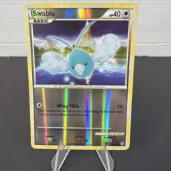 Pokemon Swablu 78/102 HeartGold & Soulsilver HGSS Triumphant Reverse Holo NM - Image 1