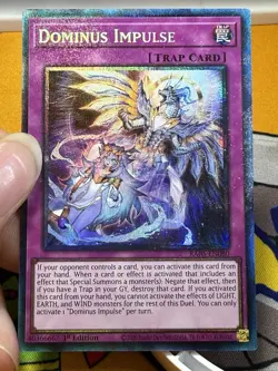 Yu-Gi-Oh! TCG Dominus Impulse RA05 1st Ed Rarity Collection V Collector Rare - Image 3