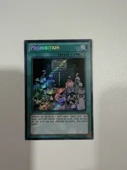 Yugioh 3x Prohibition LCYW-EN267 1st Ed NM! Free shipping and tracking! - Image 2