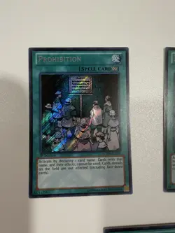 Yugioh 3x Prohibition LCYW-EN267 1st Ed NM! Free shipping and tracking! - Image 4