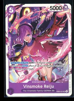 Vinsmoke Reiju One Piece EB03 Heroines Edition Super Rare #031 - Image 1