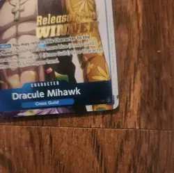 One Piece Promotion Cards #P-081 Dracule Mihawk (OP11 Release Event Winner) - Image 3