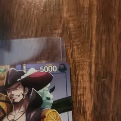 One Piece Promotion Cards #P-081 Dracule Mihawk (OP11 Release Event Winner) - Image 4