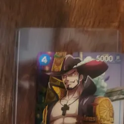 One Piece Promotion Cards #P-081 Dracule Mihawk (OP11 Release Event Winner) - Image 5