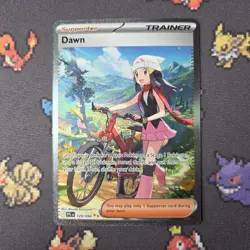 Dawn 129/094 Phantasmal Flames Special Illustration Rare Holo Pokemon Card - Image 2