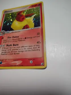 Flareon 5/115 Unseen Forces Holo Moderate Play Vintage Pokemon Card - Image 3