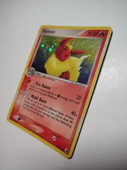 Flareon 5/115 Unseen Forces Holo Moderate Play Vintage Pokemon Card - Image 4