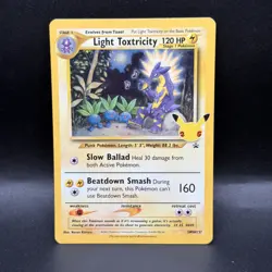 Light Toxtricity SWSH137 SWSH: Sword & Shield Promo Cards Holo - Image 1