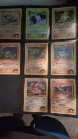 Pokemon TCG Gym Heroes/Challenge 51-Card Lot Holo Dark Omastar English 2000 - Image 2