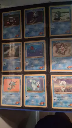 Pokemon TCG Gym Heroes/Challenge 51-Card Lot Holo Dark Omastar English 2000 - Image 3