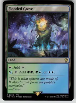 Flooded Grove Rare Commander: FINAL FANTASY 393 MTG Near Mint 2025 - Image 1