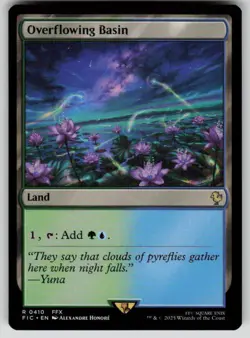 Overflowing Basin Rare Commander: FINAL FANTASY 410 MTG Near Mint 2025 - Image 1