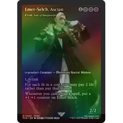 FOIL EMET-SELCH, ASCIAN (K'RRIK, SON OF YAWGMOTH) (SHOWCASE) Final Fantasy: Thro - Image 1