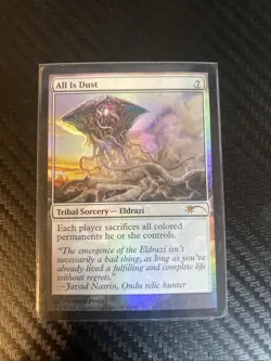 All Is Dust Grand Prix Promos Foil - Image 1