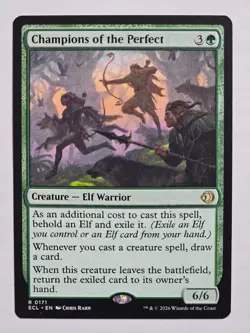 MTG Lorwyn Eclipsed ECL Champions of the Perfect (0171) Non-Foil Rare NM x4 - Image 1