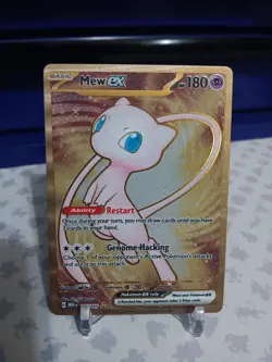 Mew ex (151 Metal Card) 205/165 SV: Scarlet & Violet 151 Pokemon Cards - Image 1