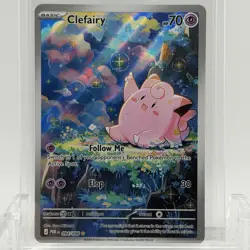 Pokemon TCG Perfect Order Clefairy #094/088 Illustration Rare DMG Read Desc - Image 1