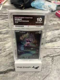 PRISTINE ACE 10 Noibat 169/159 IR 2025 Journey Together Pokemon TCG - Image 1