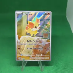 Pokemon TCG - Pokemon Fennekin 080 Chaos Rising ETB Promo - Image 1
