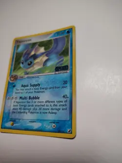 Vaporeon 19/115-Reverse Holo Rare STAMPED-Pokemon TCG: Ex Unseen Forces MP - Image 4