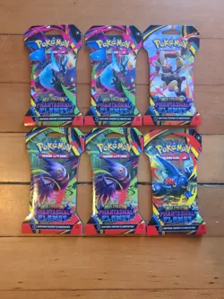 Pokemon TCG: ME Phantasmal Flames Sleeved Booster Packs X6 - Image 1