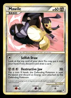 Mawile 64/95 Common Call of Legends Pokemon LP - Image 1