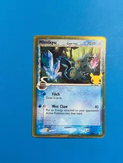 Pokemon MIMIKYU SWSH136 Delta Species (2021 Celebrations Promo) NM/Near Mint - Image 1