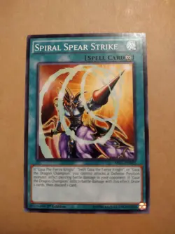 Yu-Gi-Oh! TCG Spiral Spear Strike. 1st Edition. - Image 1