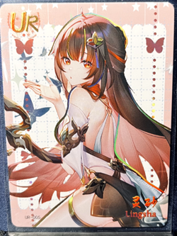 Lingsha Senpai Goddess Haven 6 Card Goddess Story Anime Waifu UR-005 - Image 1
