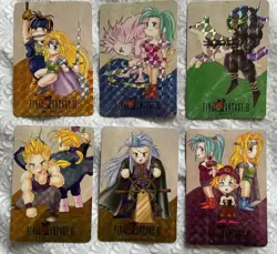 Final Fantasy VI 6 1994 Carddass Part 1 Complete 42 Cards Japanese Vintage - Image 2