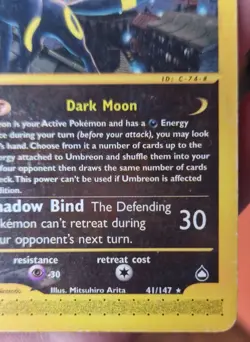 Umbreon 41/147 Card Pokemon EN - Image 4