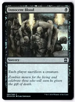 Innocent Blood EMA 94 Magic: The Gathering Foil C NM - Image 1