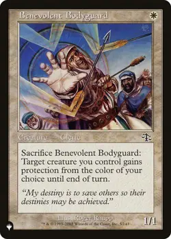 MTG - Benevolent Bodyguard - The List - MB2 - Magic the Gathering - Image 1