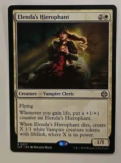 Elenda's Hierophant Commander: the Lost Caverns of Ixalan MTG Regular Near Mint - Image 1