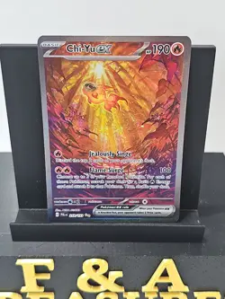 Pokemon Chi-Yu EX Paldea Evolved 259/193 Special Illustration Rare Holo Mint/NM - Image 1