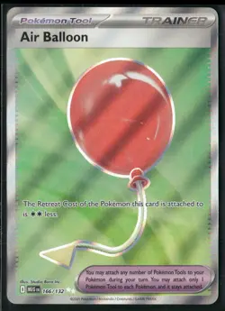 Air Balloon #166/132 2025 Scarlet & Violet Mega Evolution Holo - Image 1